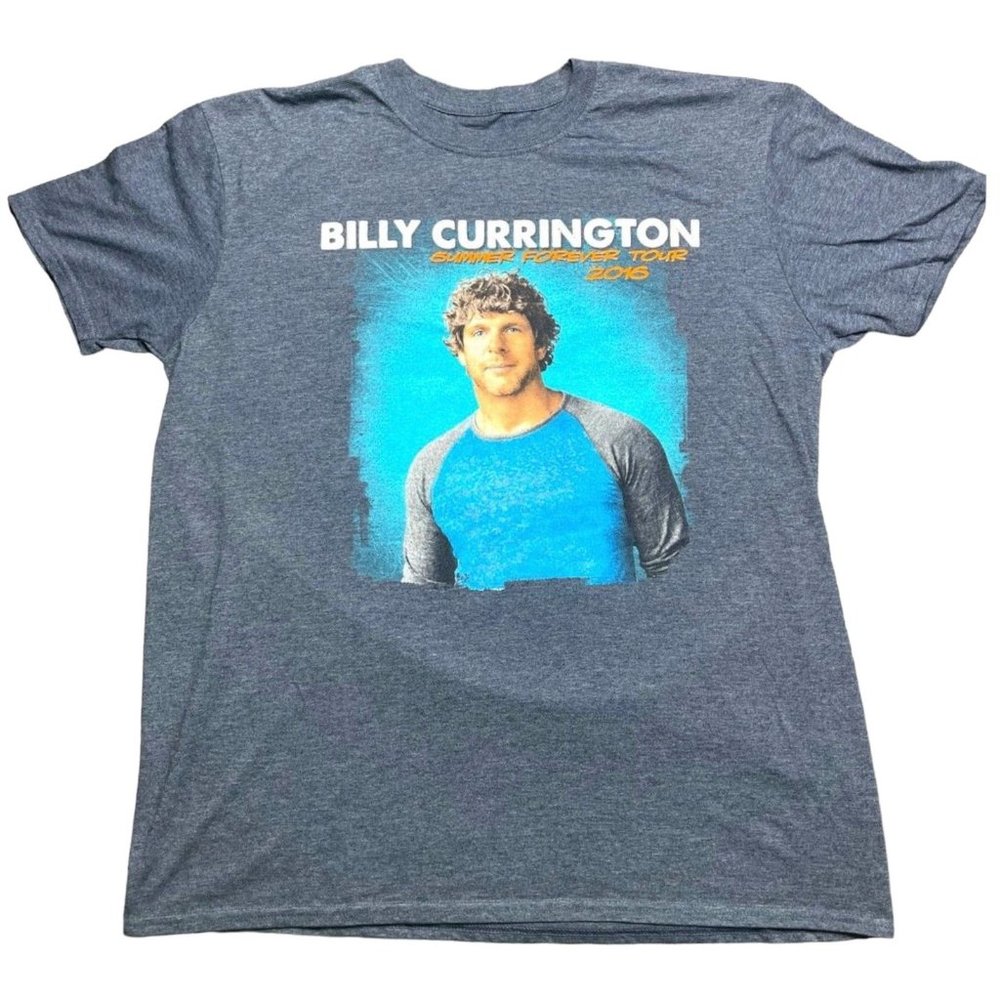 Billy Currington Mens Size Large 2016 Summer Forever Tour T-Shirt